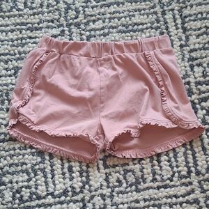 MinyMo 6Y Pink Ruffle Shorts